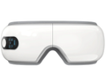 LumiEyes Pro™ Smart Eye Massager - Front view showing white ergonomic design with airbag compression system